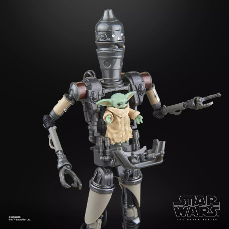 Star Wars Black Series - Deluxe IG-12 and Grogu - The Mandalorian