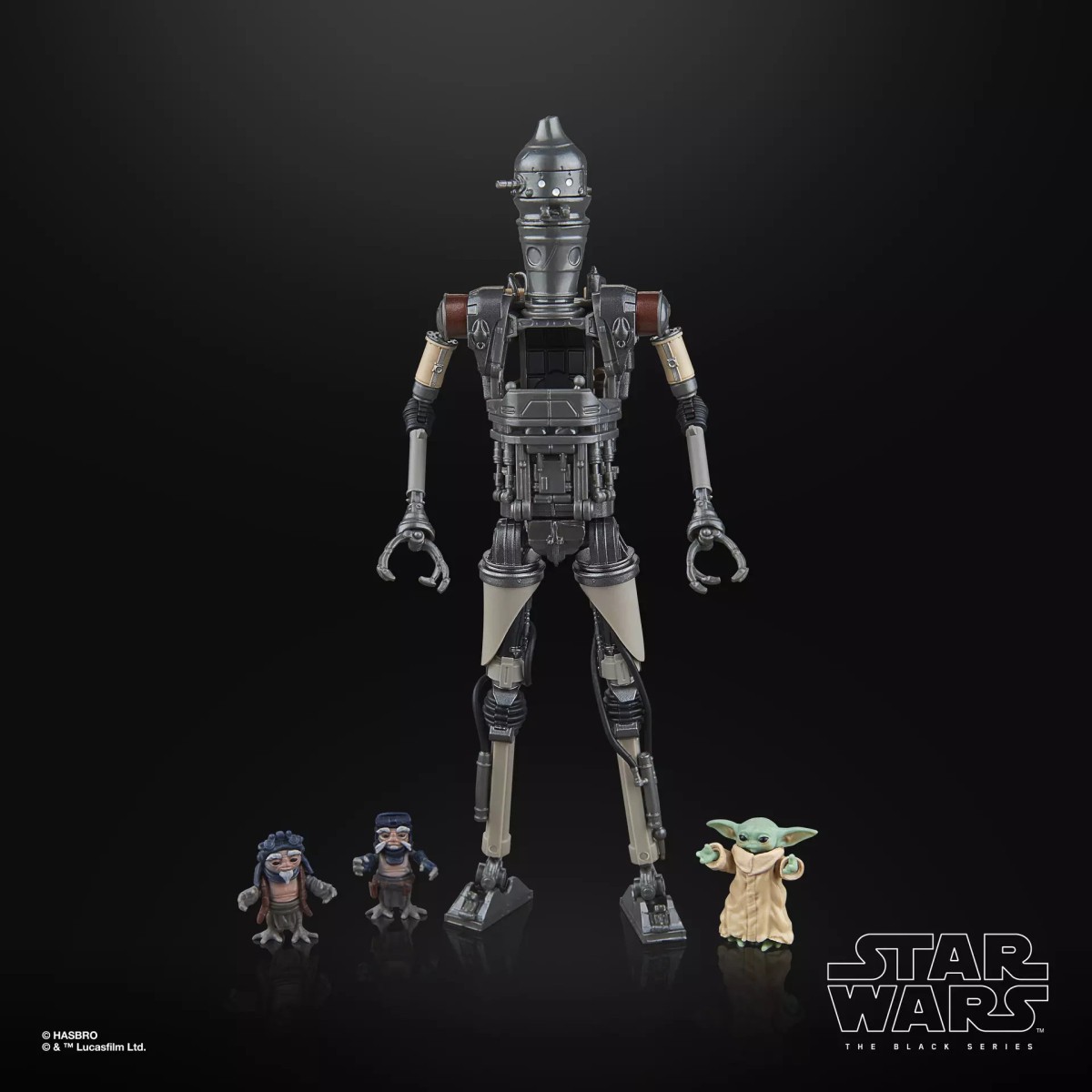 Star Wars Black Series - Deluxe IG-12 and Grogu - The Mandalorian