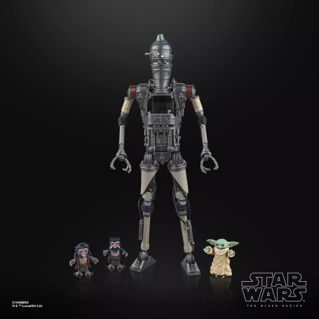 Star Wars Black Series - Deluxe IG-12 and Grogu - The Mandalorian