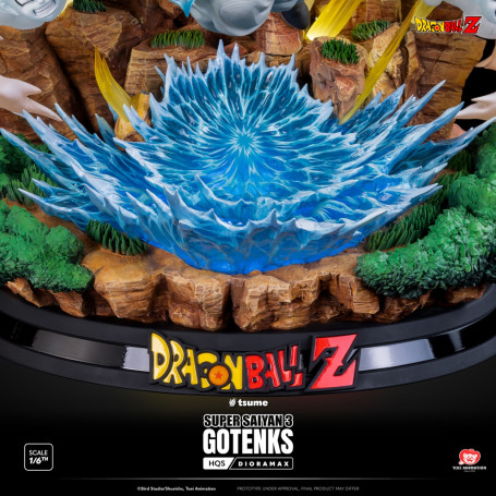 Tsume Dragon Ball Z HQS Dioramax - Super Saiyan 3 GOTENKS