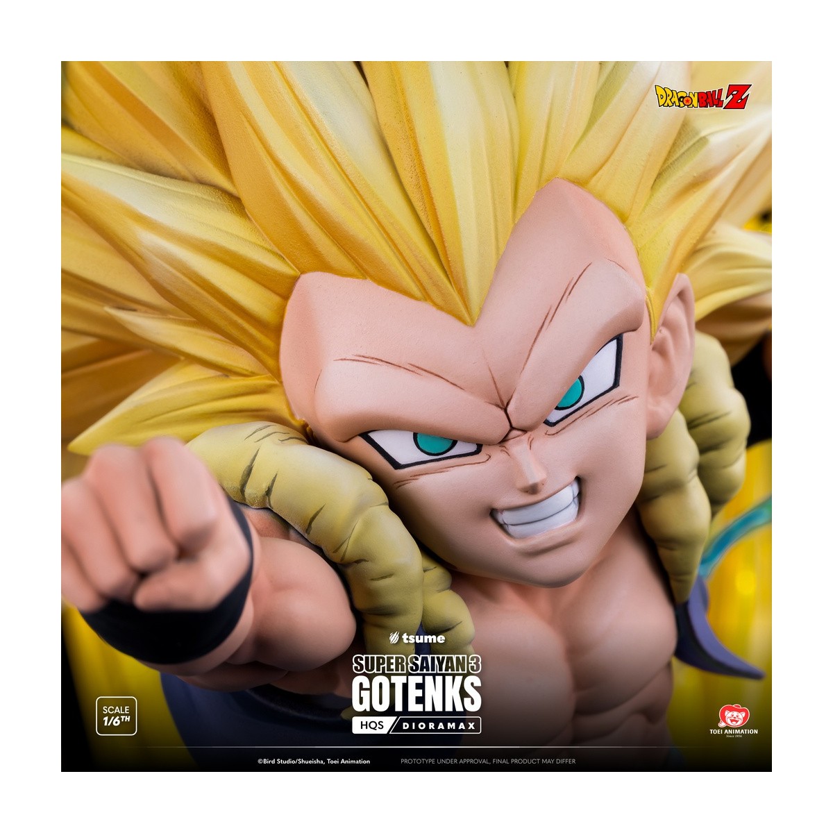 Tsume Dragon Ball Z HQS Dioramax - Super Saiyan 3 GOTENKS