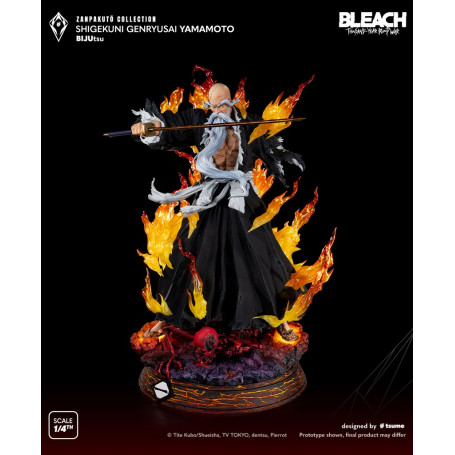 Tsume BIJUtsu Bleach Zanpakuto Collection - Shigekuni Genryusai
