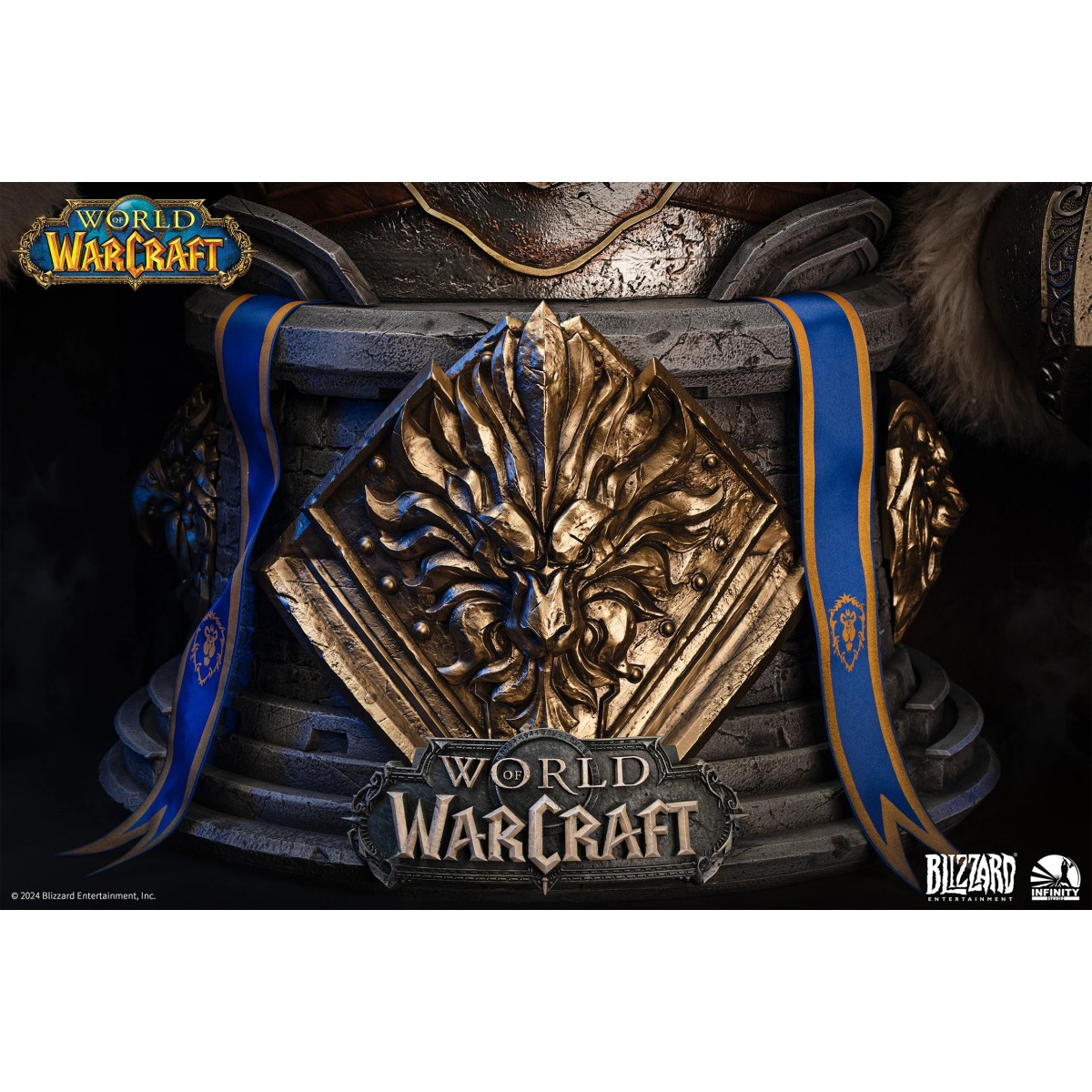 INFINITY STUDIO x BLIZZARD - Varian Wrynn - Bust 1/1 World of Warcraft