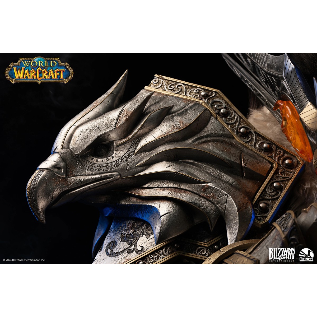 INFINITY STUDIO x BLIZZARD - Varian Wrynn - Bust 1/1 World of Warcraft