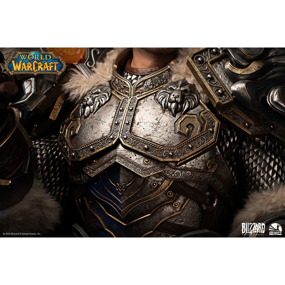 INFINITY STUDIO x BLIZZARD - Varian Wrynn - Bust 1/1 World of Warcraft