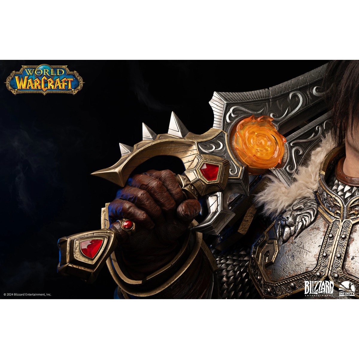 INFINITY STUDIO x BLIZZARD - Varian Wrynn - Bust 1/1 World of Warcraft