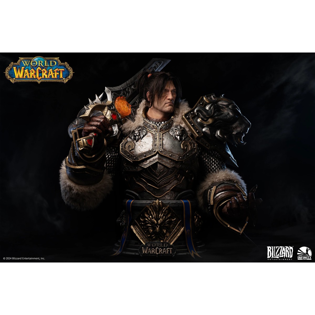 INFINITY STUDIO x BLIZZARD - Varian Wrynn - Bust 1/1 World of Warcraft