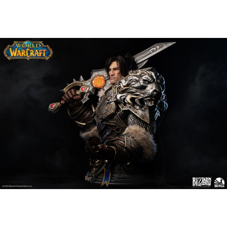 INFINITY STUDIO x BLIZZARD - Varian Wrynn - Bust 1/1 World of Warcraft