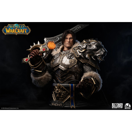 INFINITY STUDIO x BLIZZARD - Varian Wrynn - Bust 1/1 World of Warcraft