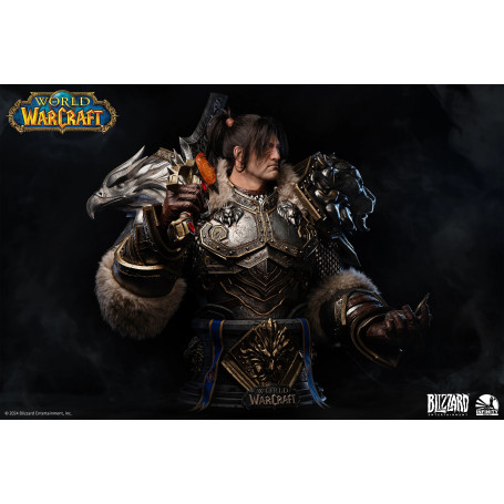 INFINITY STUDIO x BLIZZARD - Varian Wrynn - Bust 1/1 World of Warcraft