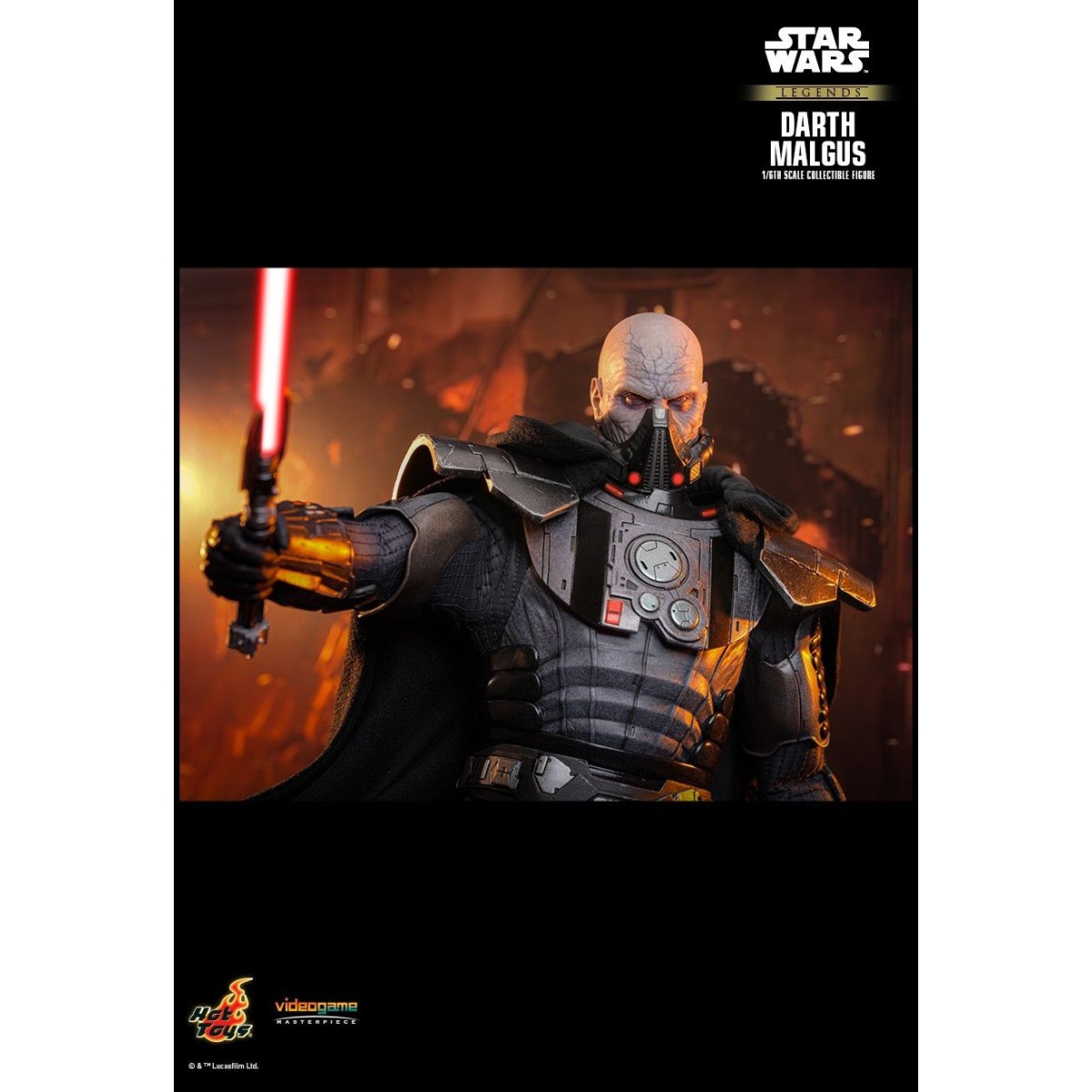 Hot Toys Star Wars Legends - Darth Malgus Videogame Masterpiece 1/6