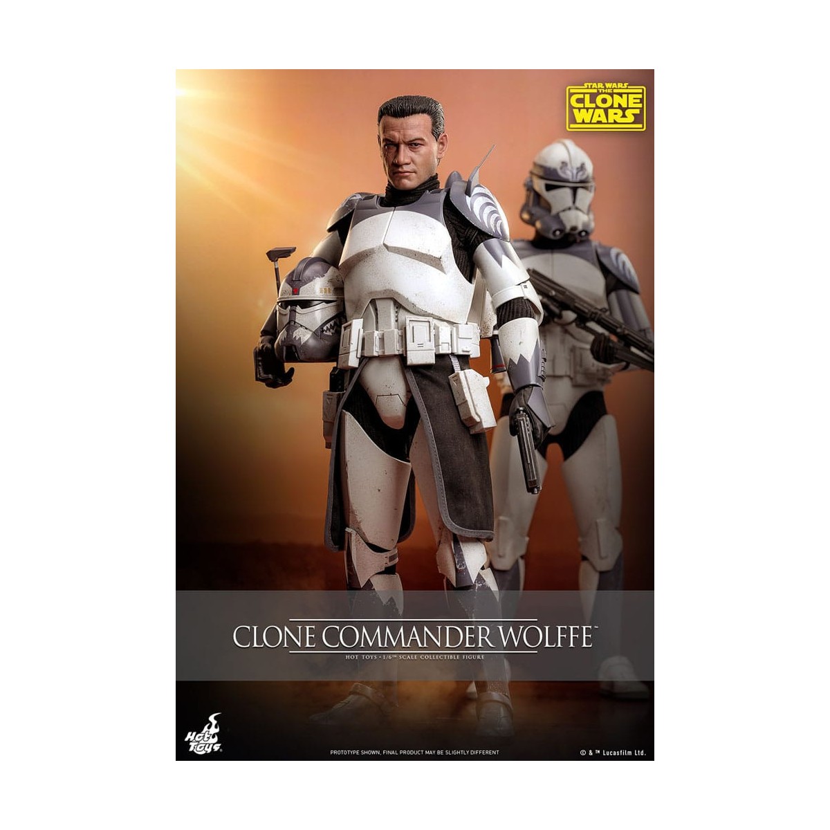 Hot Toys Star Wars - Clone Commander Wolffe - The Clone Wars 1/6