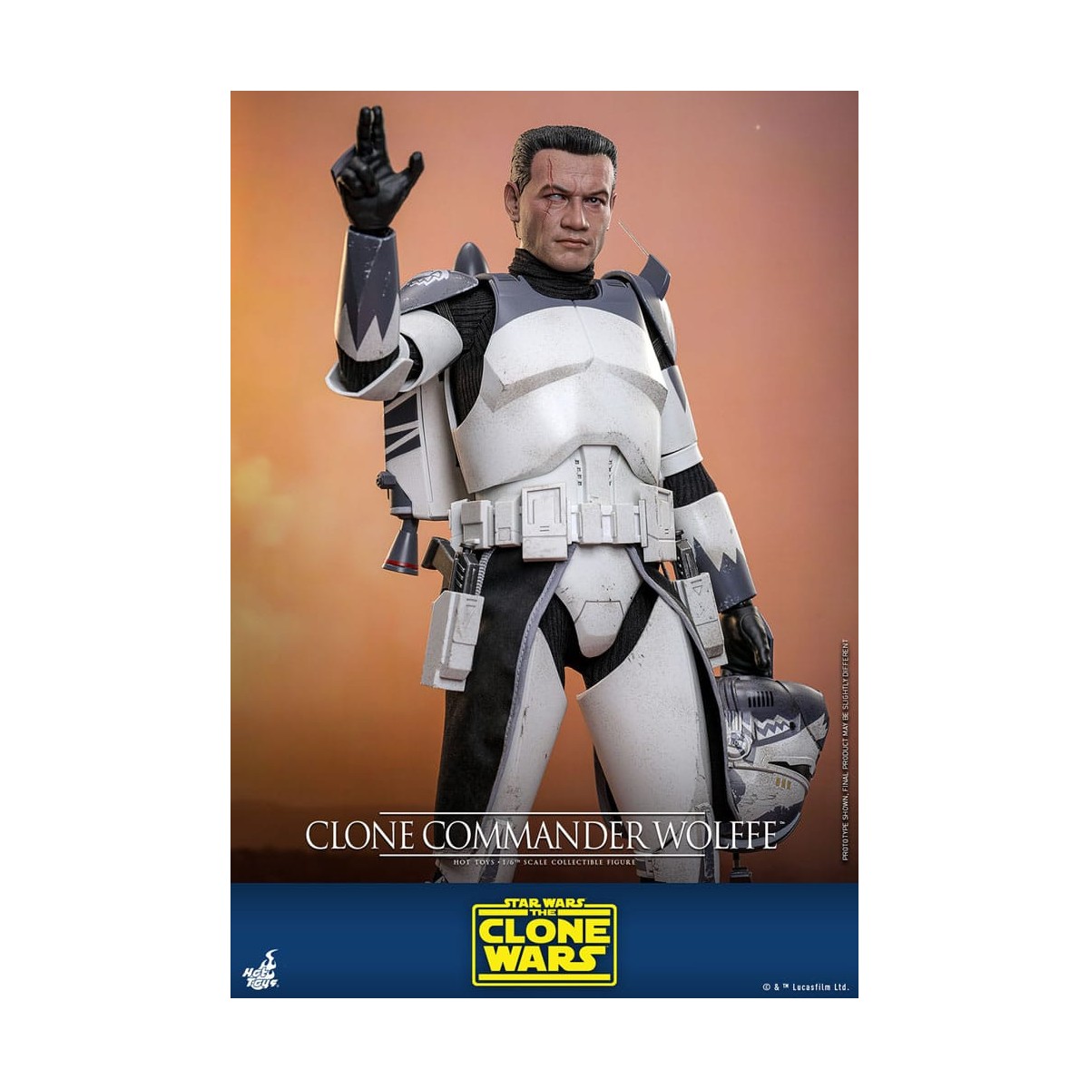 Hot Toys Star Wars - Clone Commander Wolffe - The Clone Wars 1/6