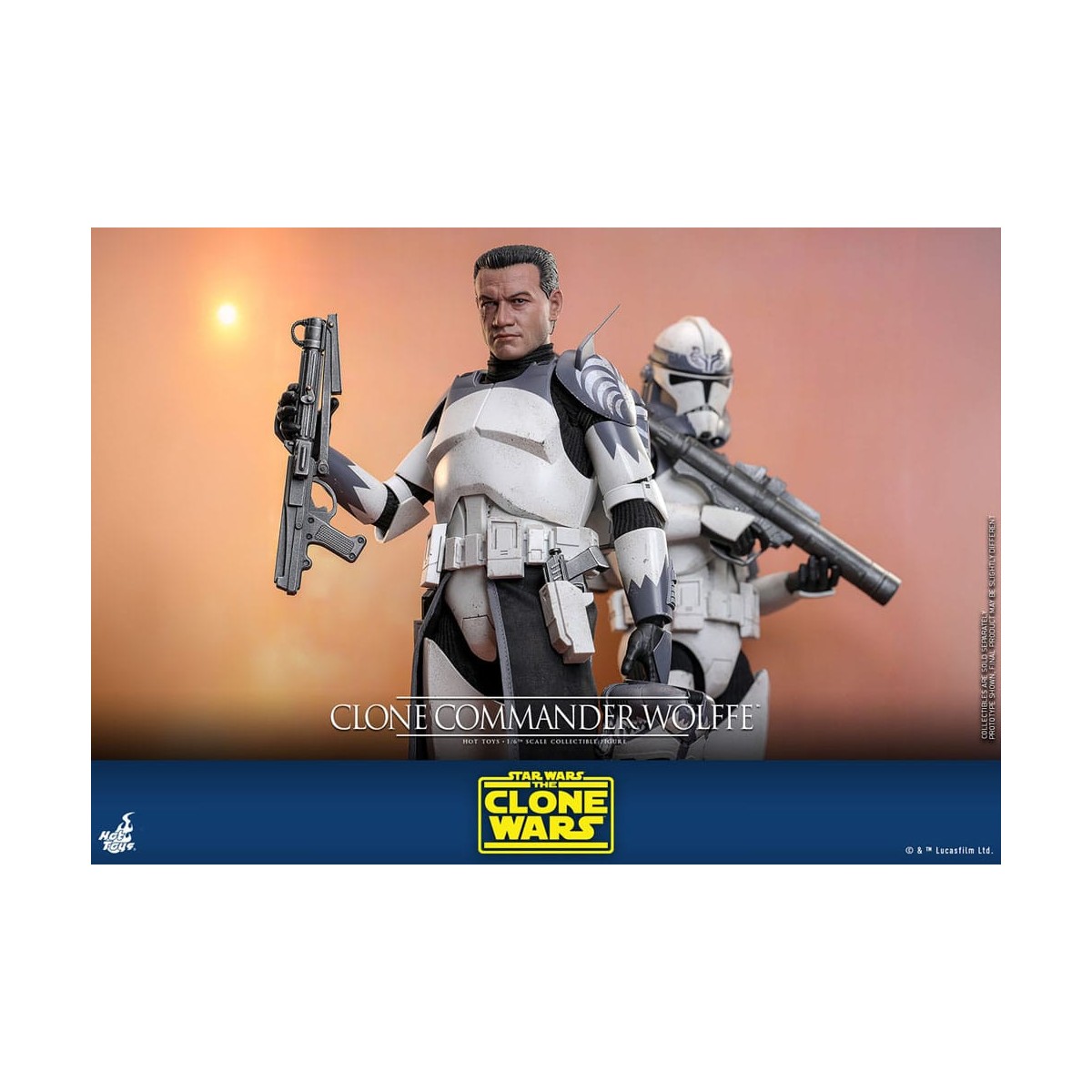 Hot Toys Star Wars - Clone Commander Wolffe - The Clone Wars 1/6