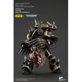 JoyToy Space Marines - Black Legion - Chosen with Lightning Claws 1/18 - Warhammer 40K
