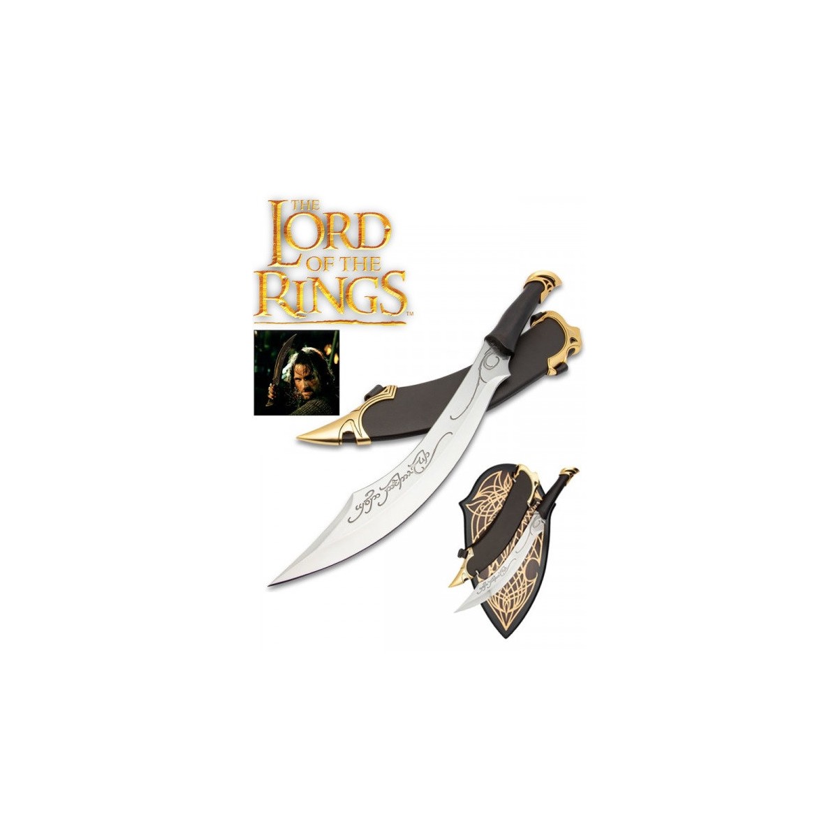 United Cutlery - Aragorn's Elven Dagger 1/1 - Lord of the Rings