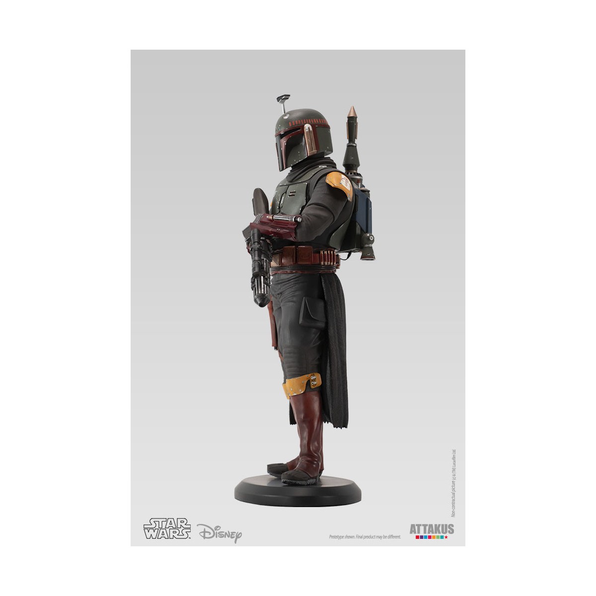 Attakus - Star Wars Boba Fett 3 - The Book of Boba Fett 1/5 Classic Collection