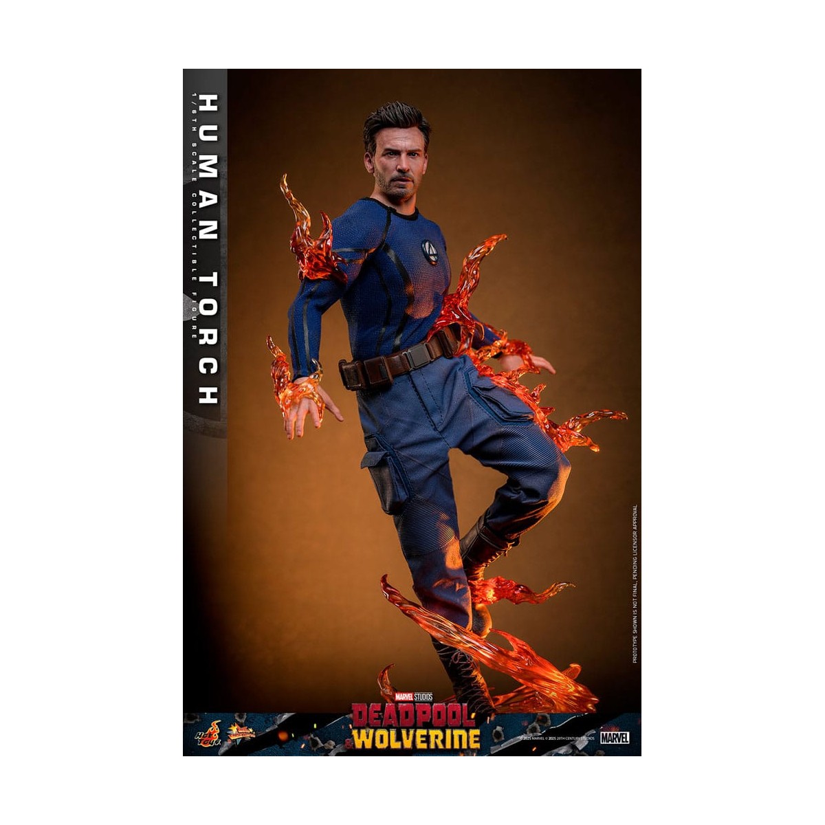 Hot Toys Marvel Deadpool & Wolverine - Human Torch MMS 1/6