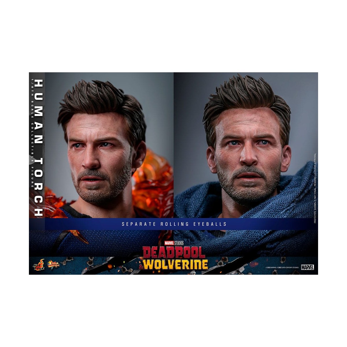 Hot Toys Marvel Deadpool & Wolverine - Human Torch MMS 1/6
