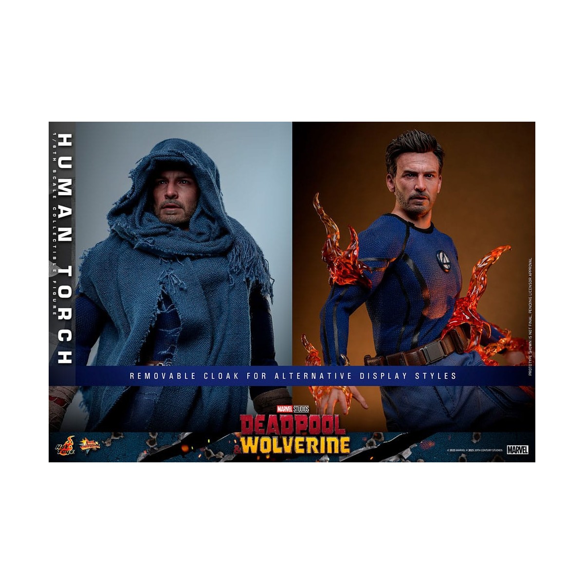 Hot Toys Marvel Deadpool & Wolverine - Human Torch MMS 1/6