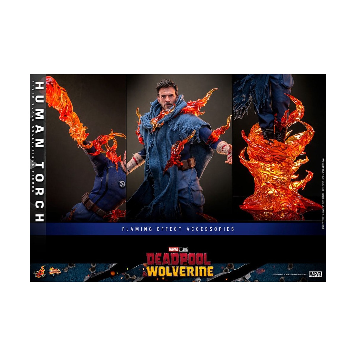 Hot Toys Marvel Deadpool & Wolverine - Human Torch MMS 1/6