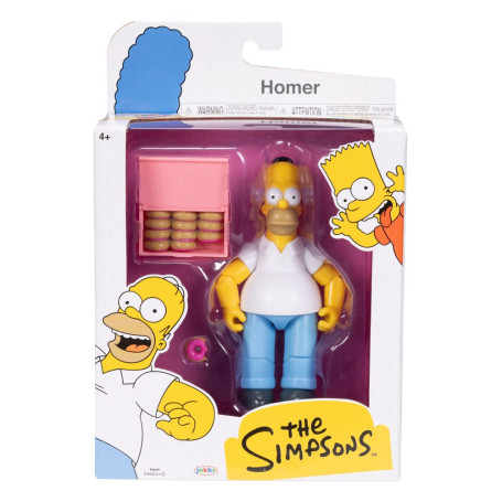 Jakks Pacific - The Simpsons - Wave 1 Homer, Bart, Willie, Otto.