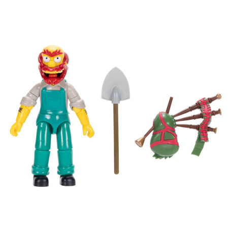 Jakks Pacific - The Simpsons - Wave 1 Homer, Bart, Willie, Otto.
