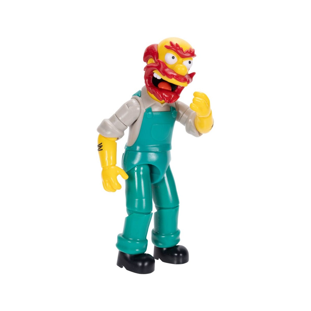 Jakks Pacific - The Simpsons - Wave 1 Homer, Bart, Willie, Otto.