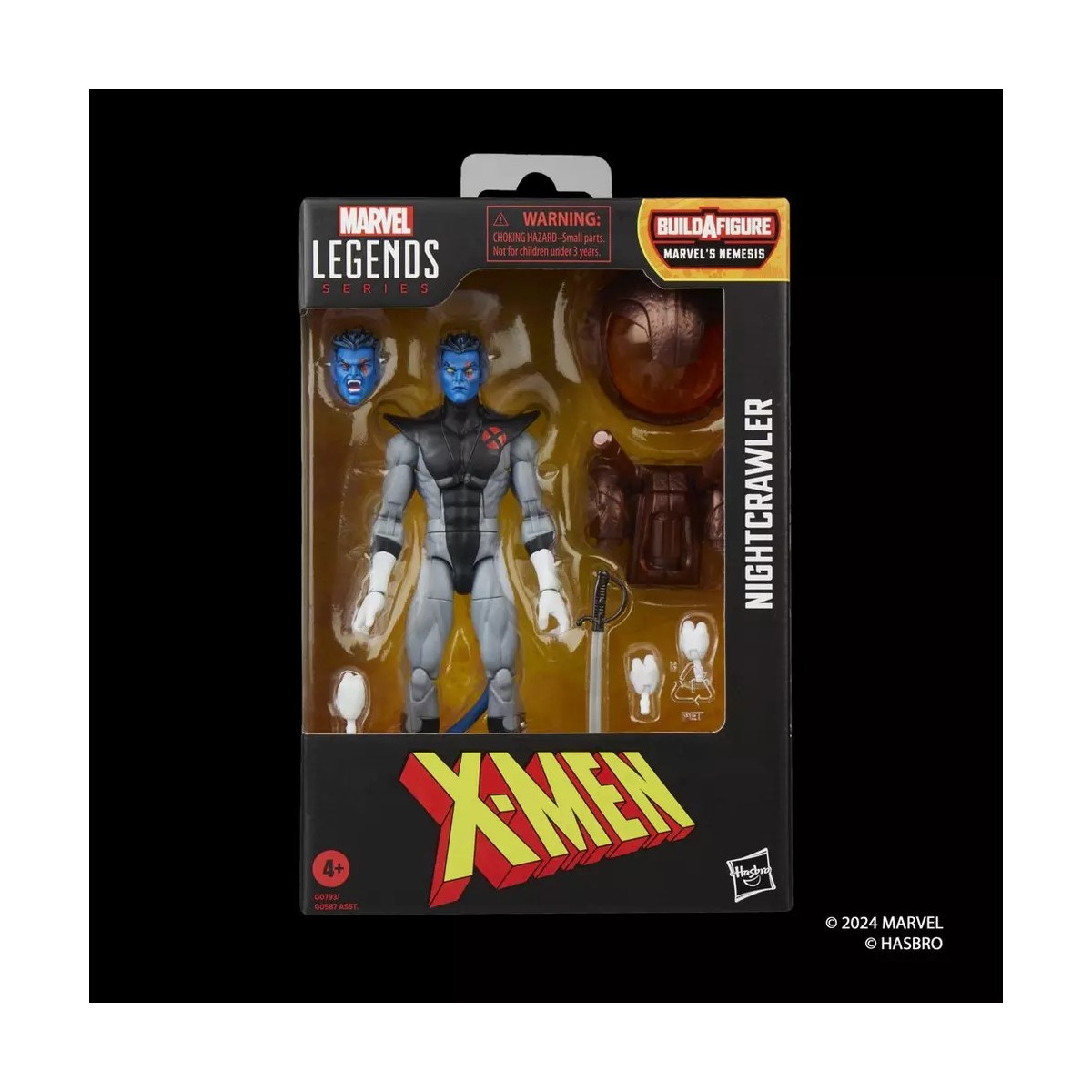 Hasbro Marvel Legends Series X-Men - Nightcrawler X-Force - Nemesis Wave