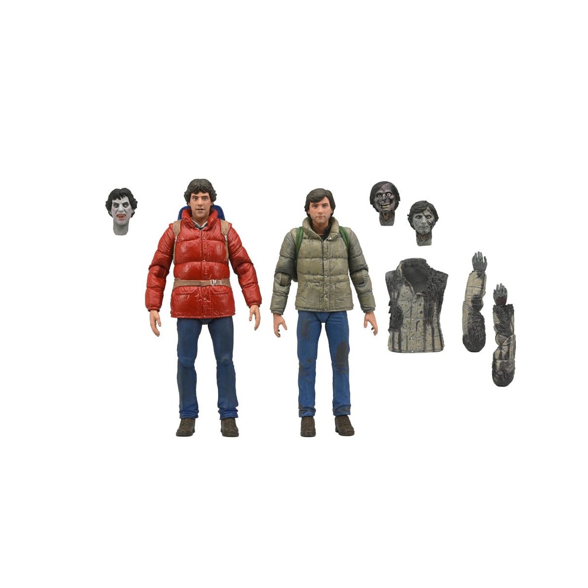 NECA - Jack and David - Le Loup-garou de Londres - An American Werewolf in London