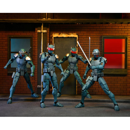 NECA - IDW Comics - Ultimate SYNJA PATROL BOT - The Last Ronin - TMNT - Teenage Mutant Ninja Turtles