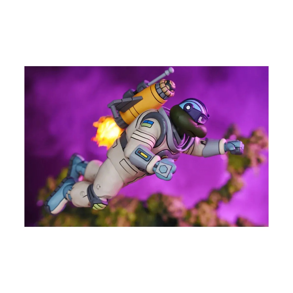 NECA - Space Adventure Donatello & Samurai Adventure Michelangelo - TMNT Cartoon