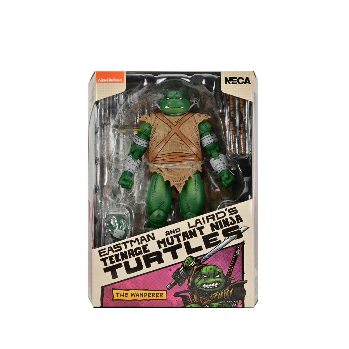 NECA - Mirage Comics Michelangelo the Wanderer TMNT - Teenage Mutant Ninja Turtles
