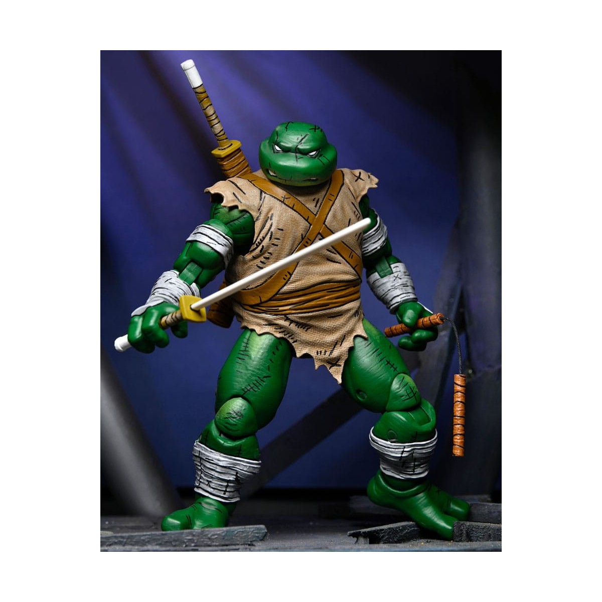 NECA - Mirage Comics Michelangelo the Wanderer TMNT - Teenage Mutant Ninja Turtles