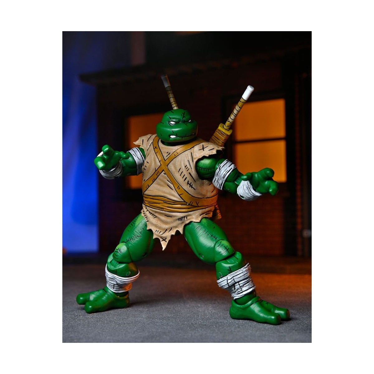 NECA - Mirage Comics Michelangelo the Wanderer TMNT - Teenage Mutant Ninja Turtles