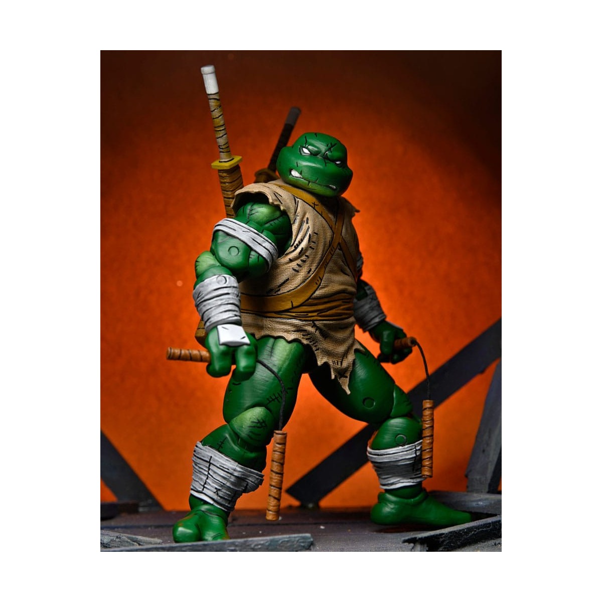 NECA - Mirage Comics Michelangelo the Wanderer TMNT - Teenage Mutant Ninja Turtles