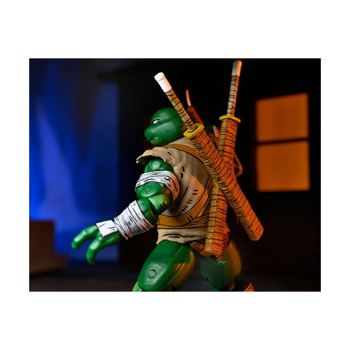 NECA - Mirage Comics Michelangelo the Wanderer TMNT - Teenage Mutant Ninja Turtles