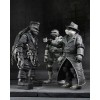 NECA - Pack 4 Turtles Black & White figures - Universal Monsters x TMNT