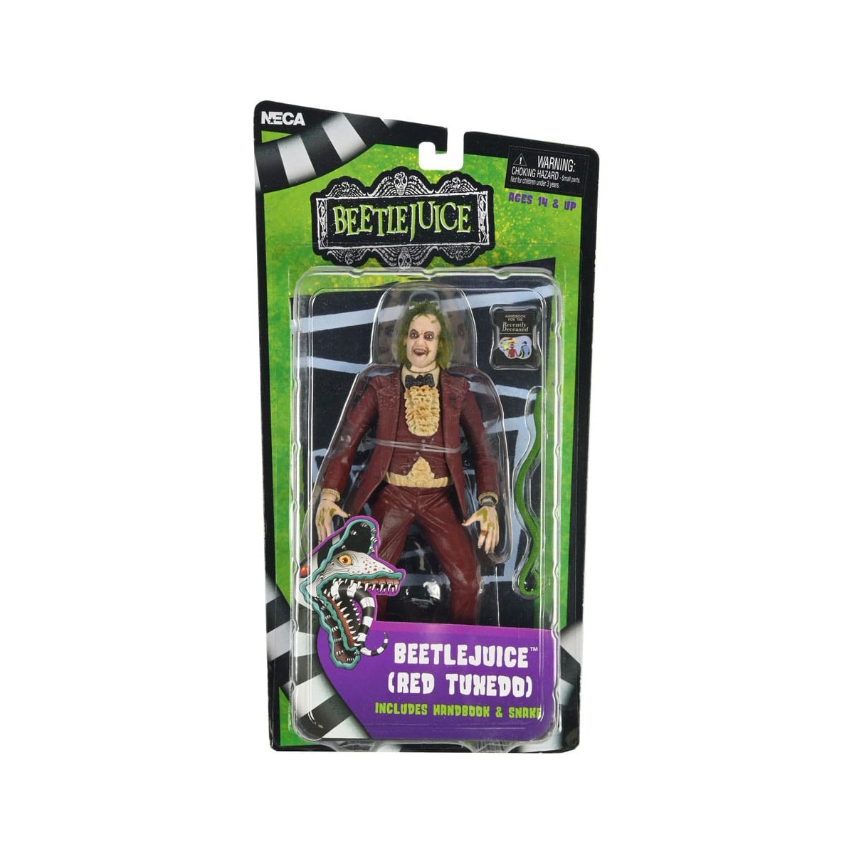 Neca BeetleJuice 1988 - Beetlejuice Red Tuxedo