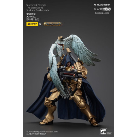 JoyToy - Stormcast Eternals The Blacktalons - Shakana Goldenblade 1/18 - Warhammer Age of Sigmar