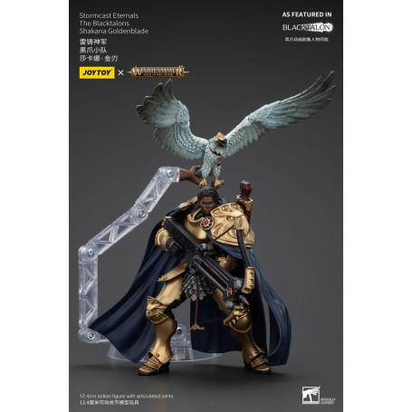 JoyToy - Stormcast Eternals The Blacktalons - Shakana Goldenblade 1/18 - Warhammer Age of Sigmar