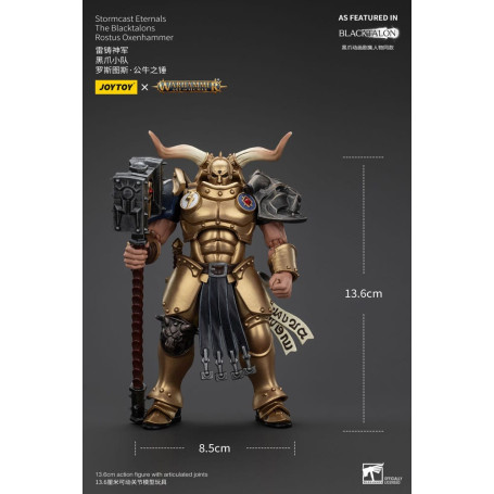 JoyToy - Stormcast Eternals The Blacktalons - Rostus Oxen hammer 1/18 - Warhammer Age of Sigmar