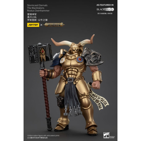JoyToy - Stormcast Eternals The Blacktalons - Rostus Oxen hammer 1/18 - Warhammer Age of Sigmar