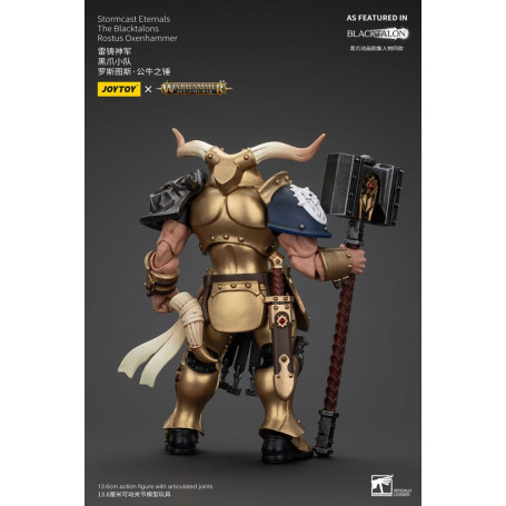 JoyToy - Stormcast Eternals The Blacktalons - Rostus Oxen hammer 1/18 - Warhammer Age of Sigmar