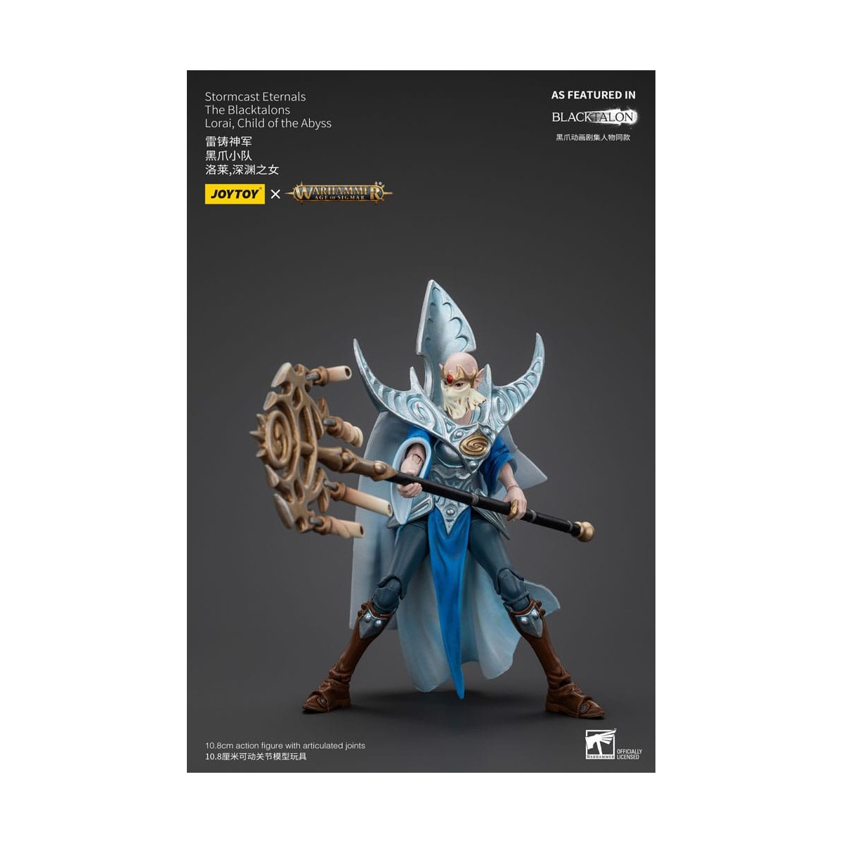 JoyToy - Stormcast Eternals The Blacktalons - Lorai Child of the Abyss 1/18 - Warhammer Age of Sigmar