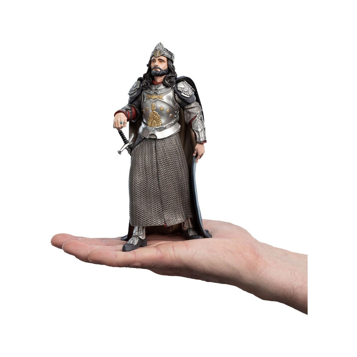 Weta Statue Vinyl The Lord of the Rings - Mini Epics - King Aragorn