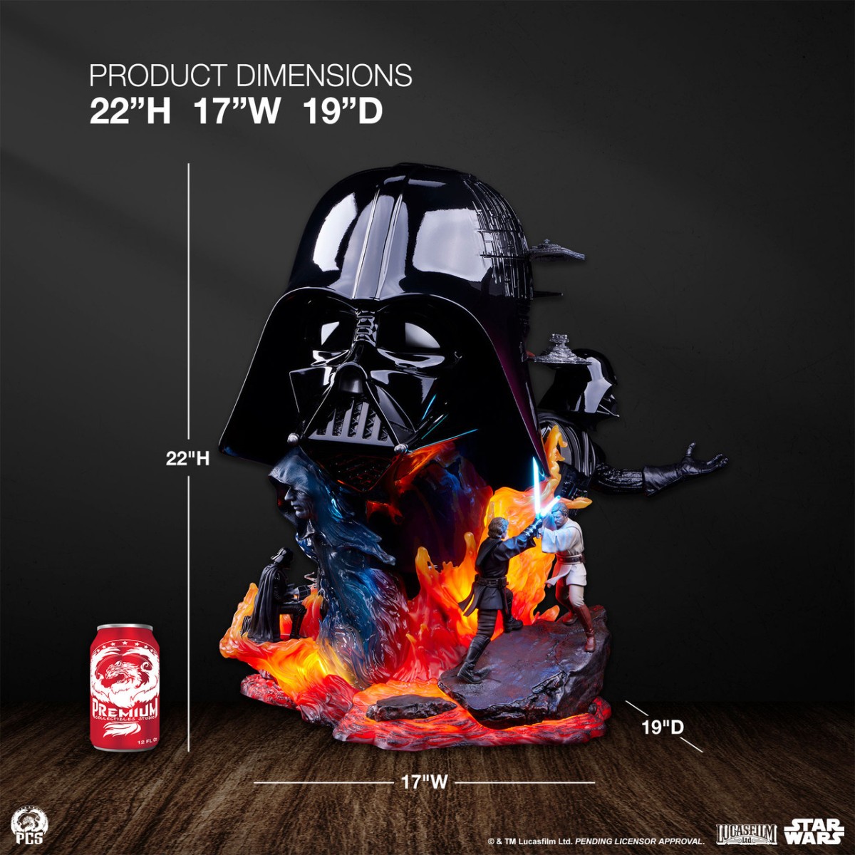 PCS Star Wars - Darth Vader Fine Art Bust