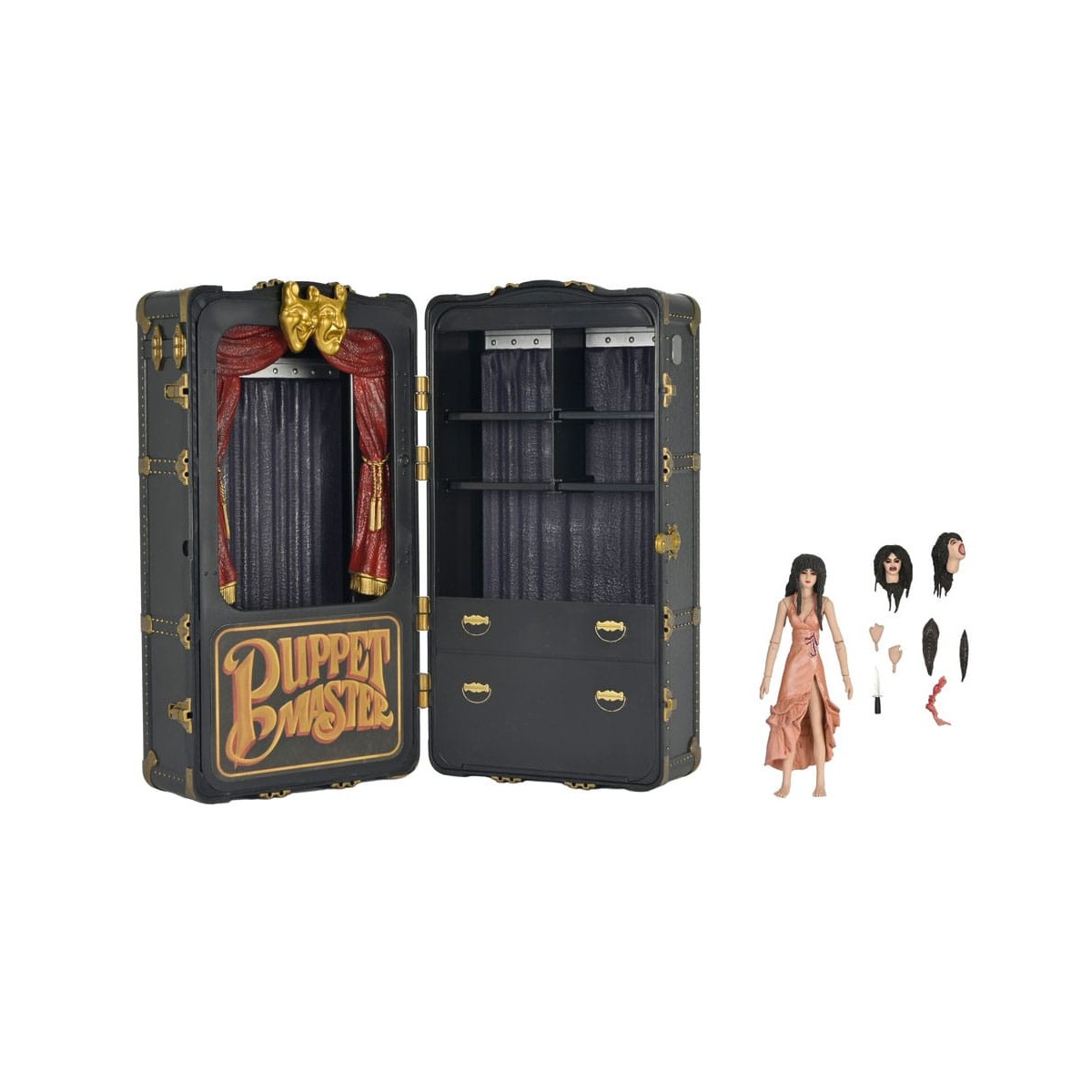 Neca - Puppet Master - Toulon's Puppet Case & Leech Woman