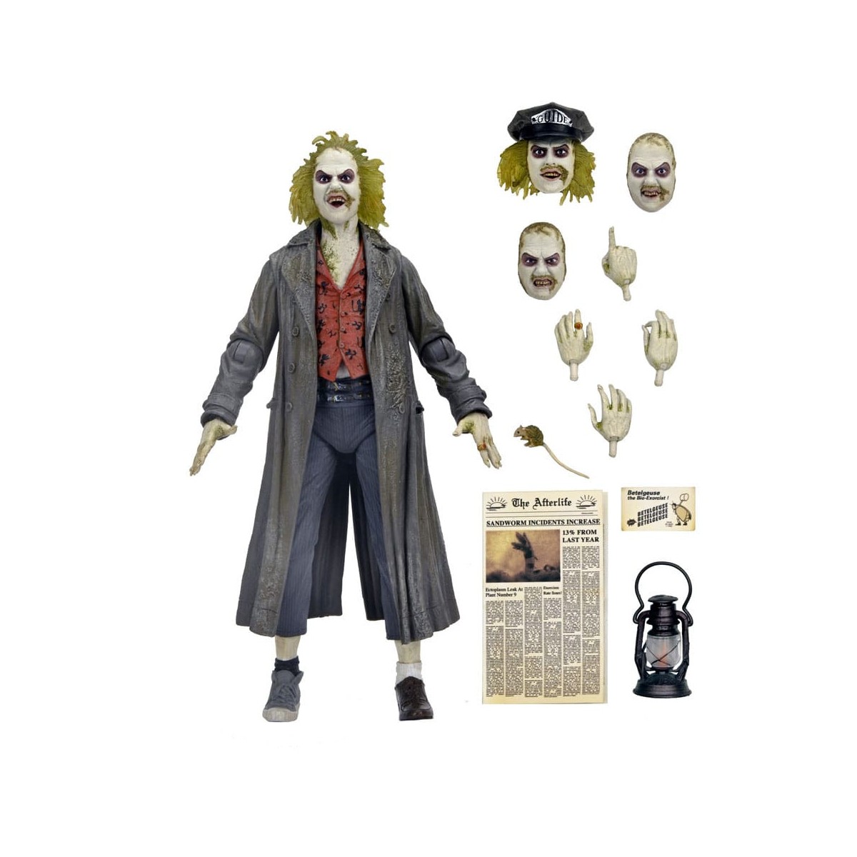 Neca BeetleJuice 1988 - Ultimate Beetlejuice: Tour Guide The Bio-Exorcist