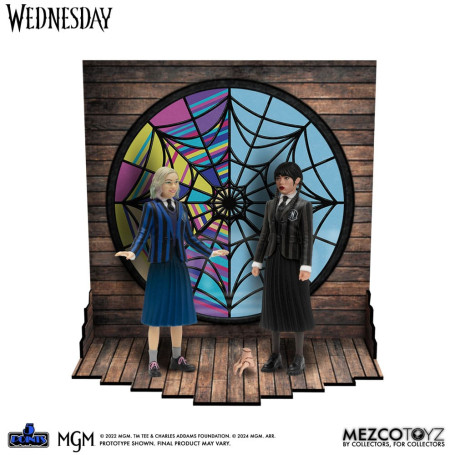 Mezco 5 Points - Wednesday & Enid Boxed Set - Wednesday